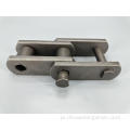 Rantai rol Roller Transmisi kanggo botol / slat top chain